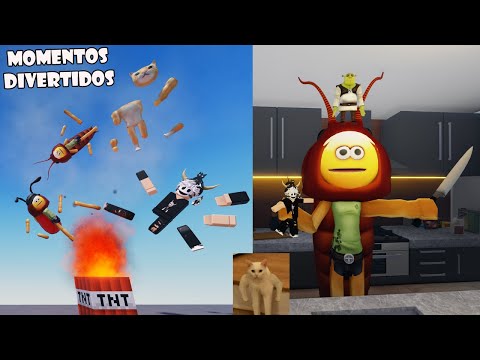 ROBLOX MOMENTOS DIVERTIDOS RECOPILACIÓN 2024 (REWIND)