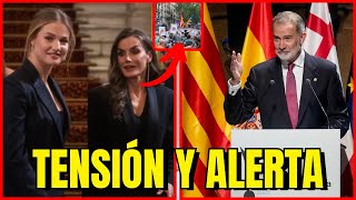 TENSIÓN GRITOS y ALERTA ROJA en Los Premios Princesa de Girona por Letizia Ortiz Felipe y Leonor