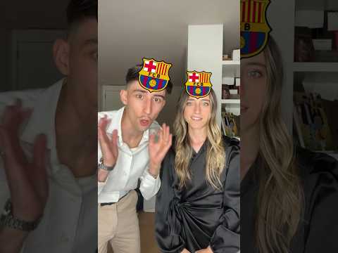 Adivinando jugadores del Barça 😂 #shorts #barça #futbol #pareja #matrimonio