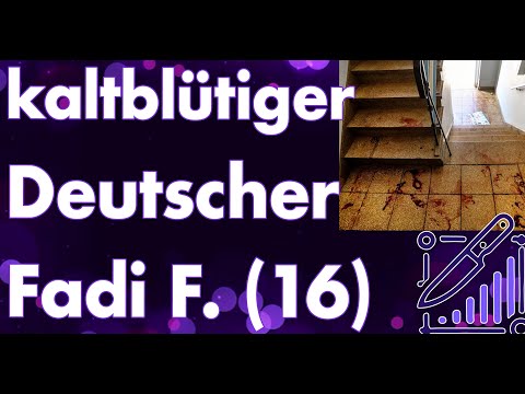 Der Deutsche Fadi F. | 16-Jähriger Bewährungstäter tötet Hausmeister mit Messerstichen!