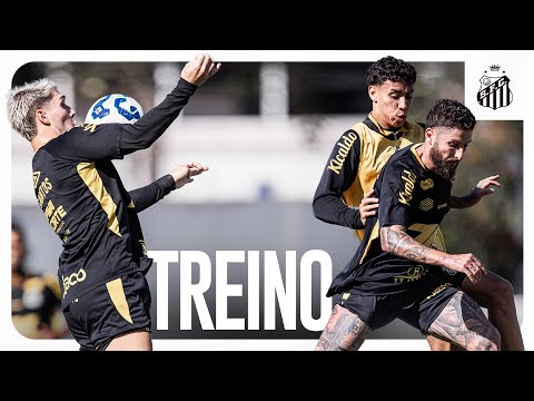 MANHÃ DE TREINAMENTOS NO CT REI PELÉ