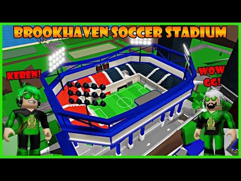 Darlung & Wak Darlung Mengunjungi Lapangan Sepak Bola Brookhaven Terbesar Di Roblox