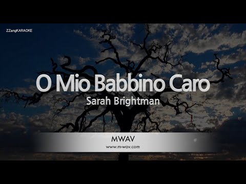 Sarah Brightman-O Mio Babbino Caro (Karaoke Version)