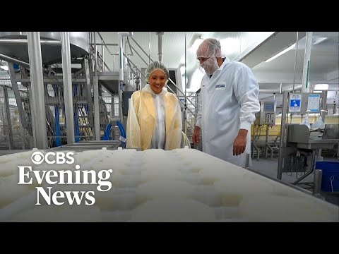 YouTube video thumbnail: How One U.S. Cheese Manufacturer Hopes to Take Advantage of Tariffs