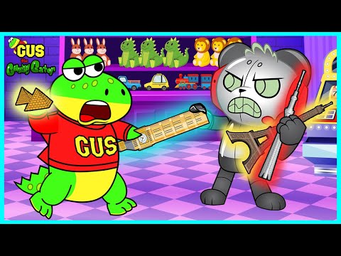 Gus the Gummy Gator Stops Robo Combo! Super Secret Spy Mission!
