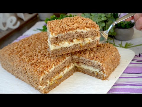 So backen Sie innerhalb Minuten den besten Nusskuchen! Omas Rezept!