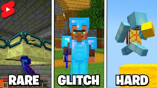 Minecraft Secrets and Challenges (Shorts Compilation)