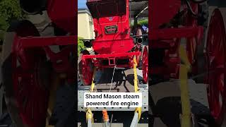 1876 Shand Mason steam powered fire engine in preservation.