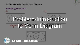 Problem-Introduction to Venn Diagram