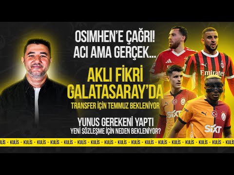 Dursun Özbek'ten Transfere Red! "Osimhen'i Bekleyeceğiz" | Orkun Kökçü - Kyle Walker İddiaları