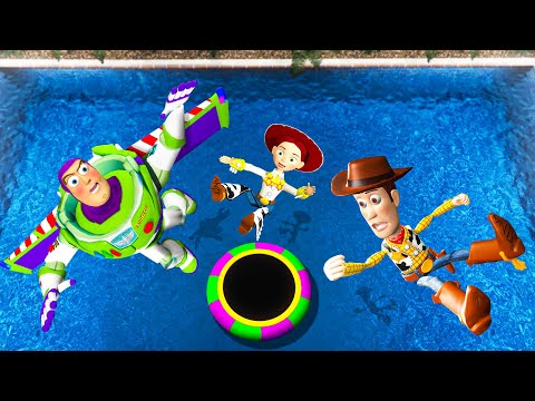 GTA 5 Toy Story Team  Crazy and Funny Ragdolling Ep.23 (Funny Moments)