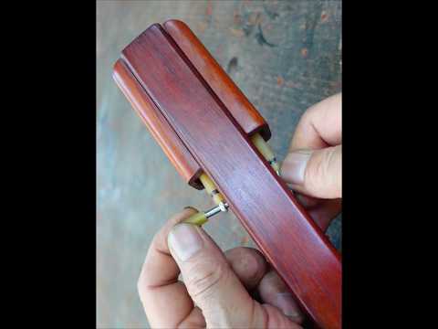 Unique Folding Slingshot #woodworking #woodscraft #diy #wood