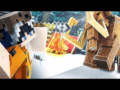 Ich habe Minecraft in einer EISZEIT gespielt...