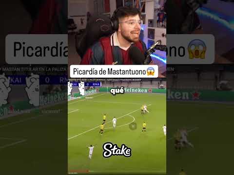Picardía de Mastantuono 🗣️🗣️🤔  #lacobra #parati #realmadrid #barcelona #davooxeneize