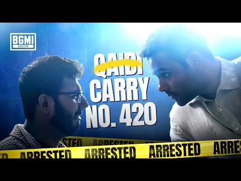 @arpitbaala Arrests @CarryMinati  #BGMI