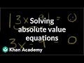 Understanding Absolute Value Equations