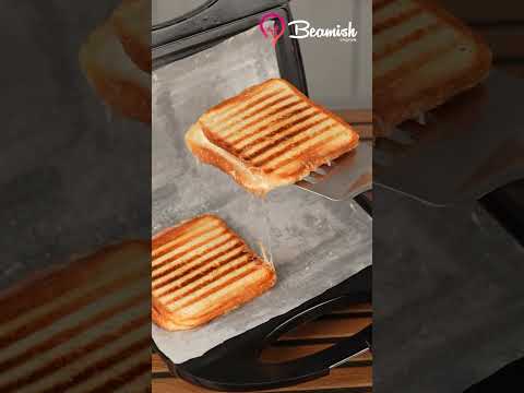 Sandwich Toaster Hack #tasty #toasted #sandwich