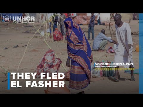 YouTube video thumbnail: Families Fleeing El Fasher are Malnourished, Sick & Traumatized From the Perilous Journey to Safety