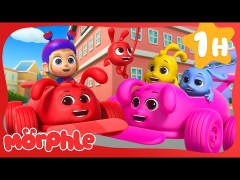 Color Cars Street Race! 🏁 | Cartoons for Kids | Mila and Morphle | Racing Videos