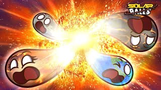 Theia और Earth की टक्कर | चाँद कैसे बना? | After The Crash – Part 1 | Solar Balls Hindi
