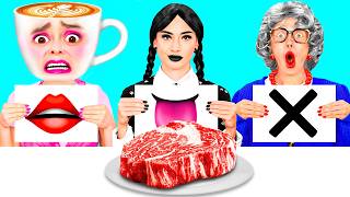 عضة لعقها أو لا شيء تحدي Ballerina Cappuccina Brainrot BaRaDa Challenge