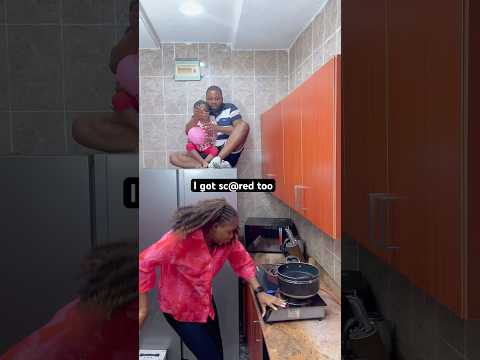 I got sc@red too #husbandgotscared #wifewasscared #funny #funnyshorts #shorts #couple #dadsgirl