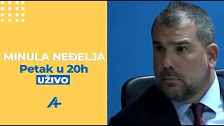 promo MINULA NEĐELJA petak 20h DRAGAN KRAPOVIĆ, ministar odbrane u Vladi CG & potpredsjednik DCG