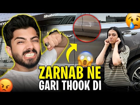 Zarnab Ne Gari Thok Di, Laaakho Ka Nuksaan! 💸💔| Zaraib Vlogs