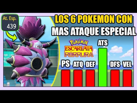 LOS 6 POKÉMON con MÁS ATAQUE ESPECIAL del JUEGO Y ME SACAN los MEJORES POKÉMON con UN DARKRAI TROLL