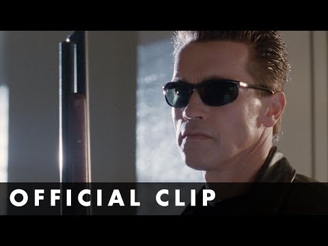 John Connor teaches the Terminator 'Hasta La Vista' and 'No Problemo'- TERMINATOR 2: 3D
