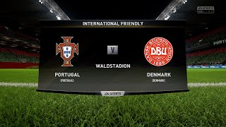 Portugal🇵🇹Vs Denmark🇩🇰 | UEFA Nations League | Quarter-finals second leg | Fifa 18 |