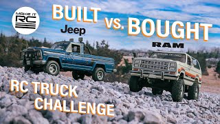 My Custom Built RC Jeep VS a RTR Ram 🏁 Only 1 Survived! 🪦
