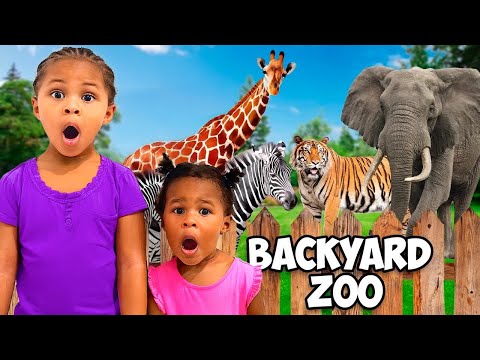 Surprising Our Kids With a ZOO In Our Backyard!