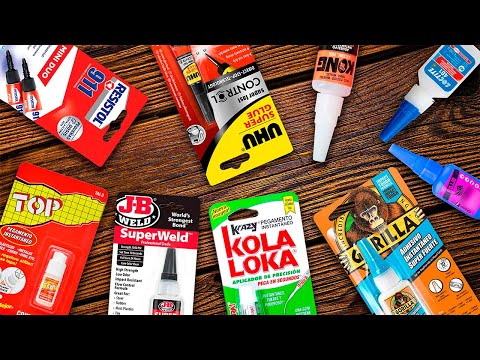 ¿Cual es el mejor PEGAMENTO instantáneo?