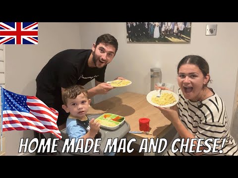 Brits Try Homemade American Mac & Cheese for the first time!