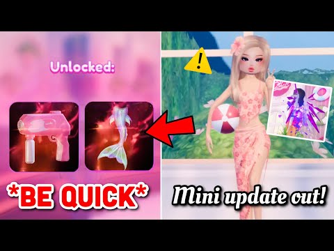 ALERT🚨Claim these CODES Quickly! + Mini update out NOW in Dress to impress