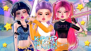 HOW TO MAKE *KPOP DEMON HUNTERS* In DRESS TO IMPRESS | Roblox