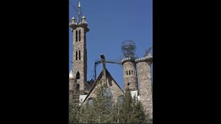 Bishop's Castle, Rye Colorado, from the round metal ball view. 