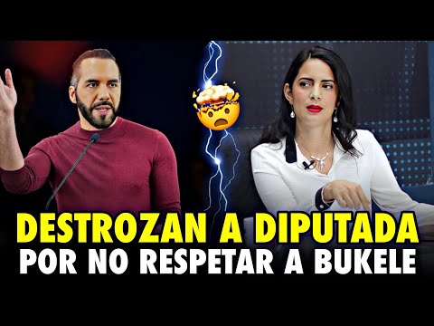 DIPUJAINA le falto el RESPETO a BUKELE y le callan la BOCA con esta RESPUESTA😱