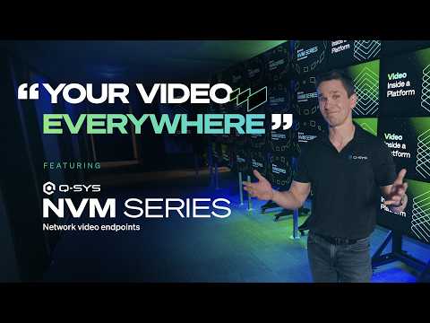 "Your Video.  Everywhere"  (NVM Series Product Commercial)