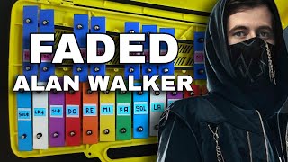 FADED de ALAN WALKER Canciones con XILÓFONO / Metalófono (Tutorial FACIL de aprender)