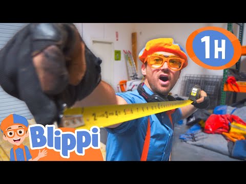 Let's Learn about Construction Tools | BEST OF BLIPPI TOYS | Educational Videos for Kids