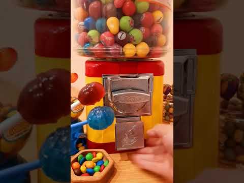 🍬Candy Machine🍬 #howto  Just colorful and yummy candies! Enjoy! #sweet #gumball #machine #shorts
