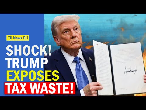 5 MINUTES AGO! Trump Expose the Truth About Wasteful Taxpayer Spending! He even Brings the Receipts!