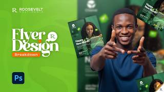 Flyer Design Breakdown Episode 12 | Happy New Month CLOOVE Flyer