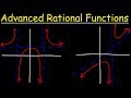 Rational Functions: Asymptotes and Intercepts