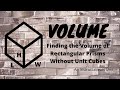 Volume of Prisms Concepts