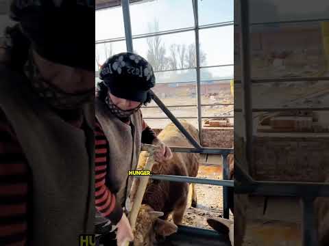 Cow Feeding Machine #shortsvideo