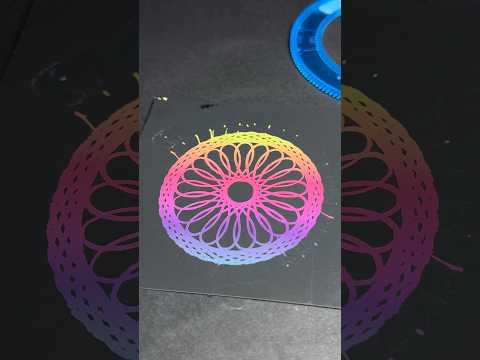 Amazing Spirograph #spirograph #satisfying #art #asmr  #viral #spirographshr #shorts #rihanna #shr