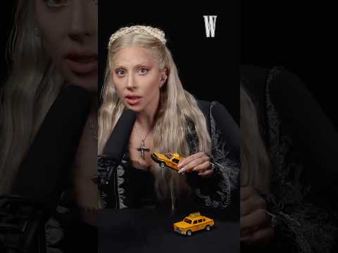 Just Lady Gaga playing with car toys 🚕😂